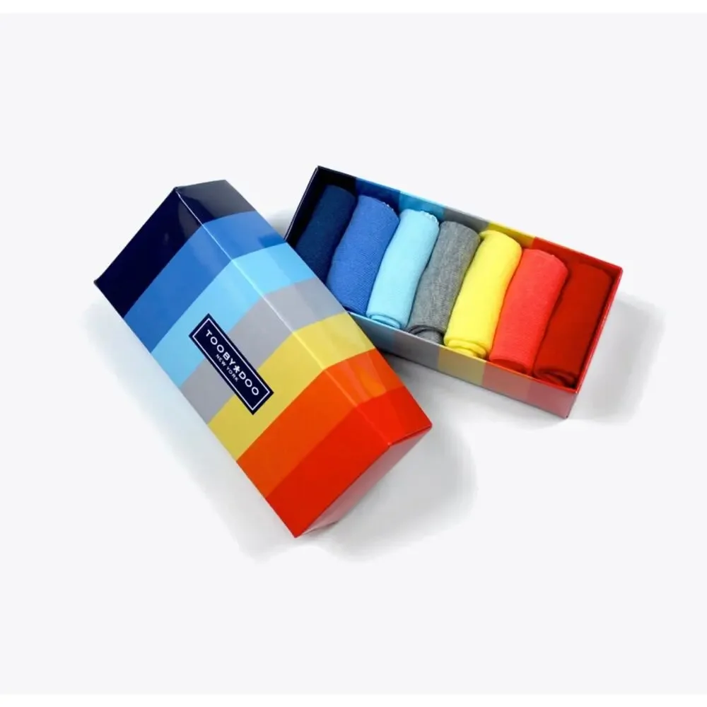 Toobydoo Rainbow Baby/Infant‎ Socks 0-12 Months